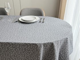 Скатерть 170x220 Ecotton DUCK Серая V 11