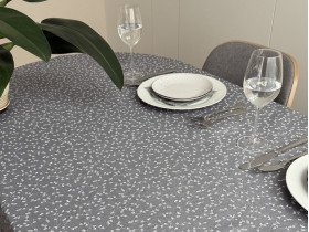 Скатерть 170x220 Ecotton DUCK Серая V 11