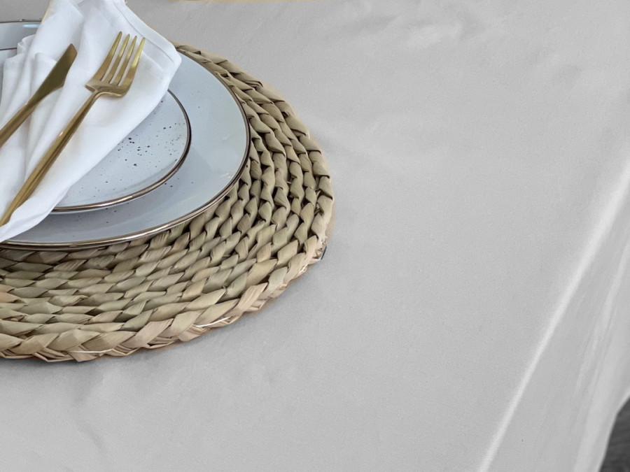 Скатерть 170x220 Ecotton DUCK Серая