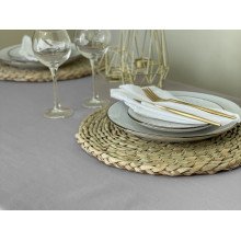 Скатертина 170x200 Ecotton DUCK Сіра