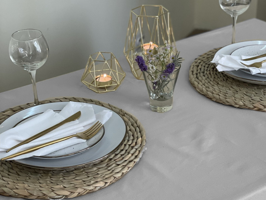 Tablecloth 170x200 Ecotton DUCK Serai