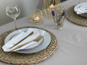Tablecloth 170x150 Ecotton DUCK Serai