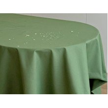 Скатерть 170x220 Ecotton DUCK Зеленая 4057