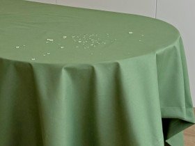 Tablecloth 170x150 Ecotton DUCK Green 4057