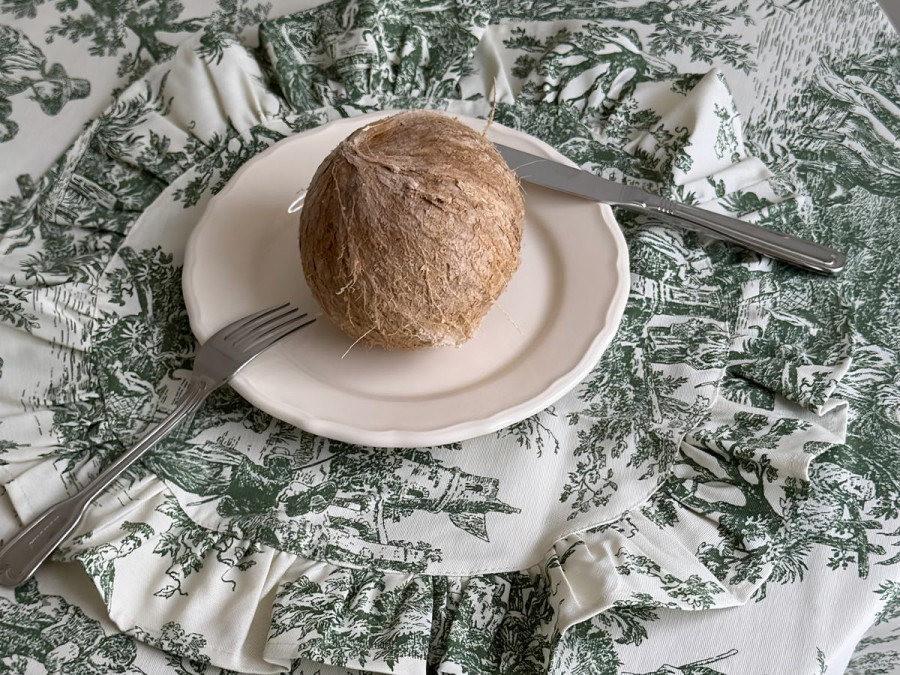 Скатерть 170x150 Ecotton DUCK Italiano 30497-Green